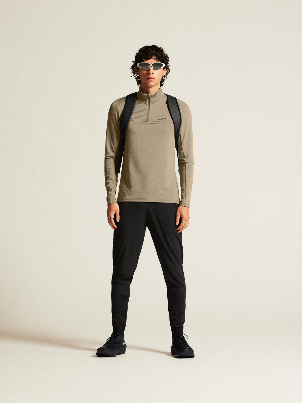 Craft CORE Gain Midlayer Herren in Beige, Detailansicht