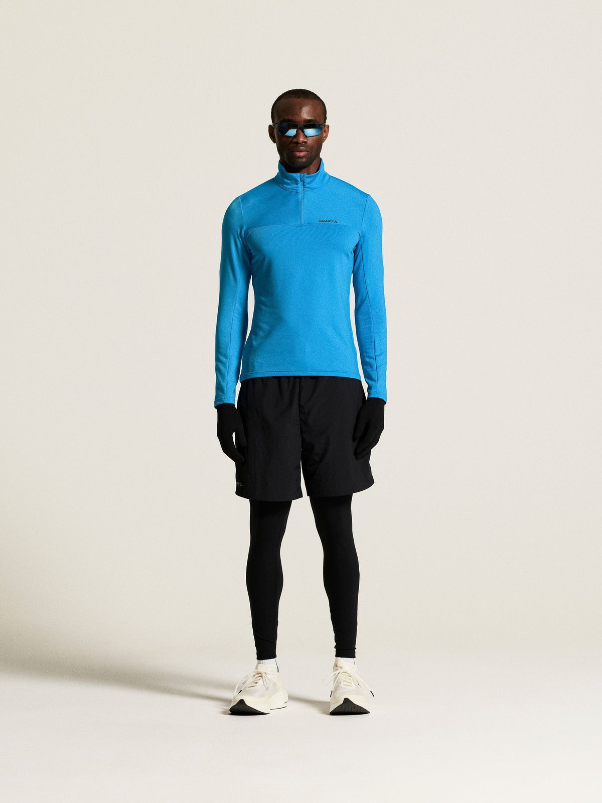 Craft CORE Gain Midlayer Herren in Blau, Detailansicht