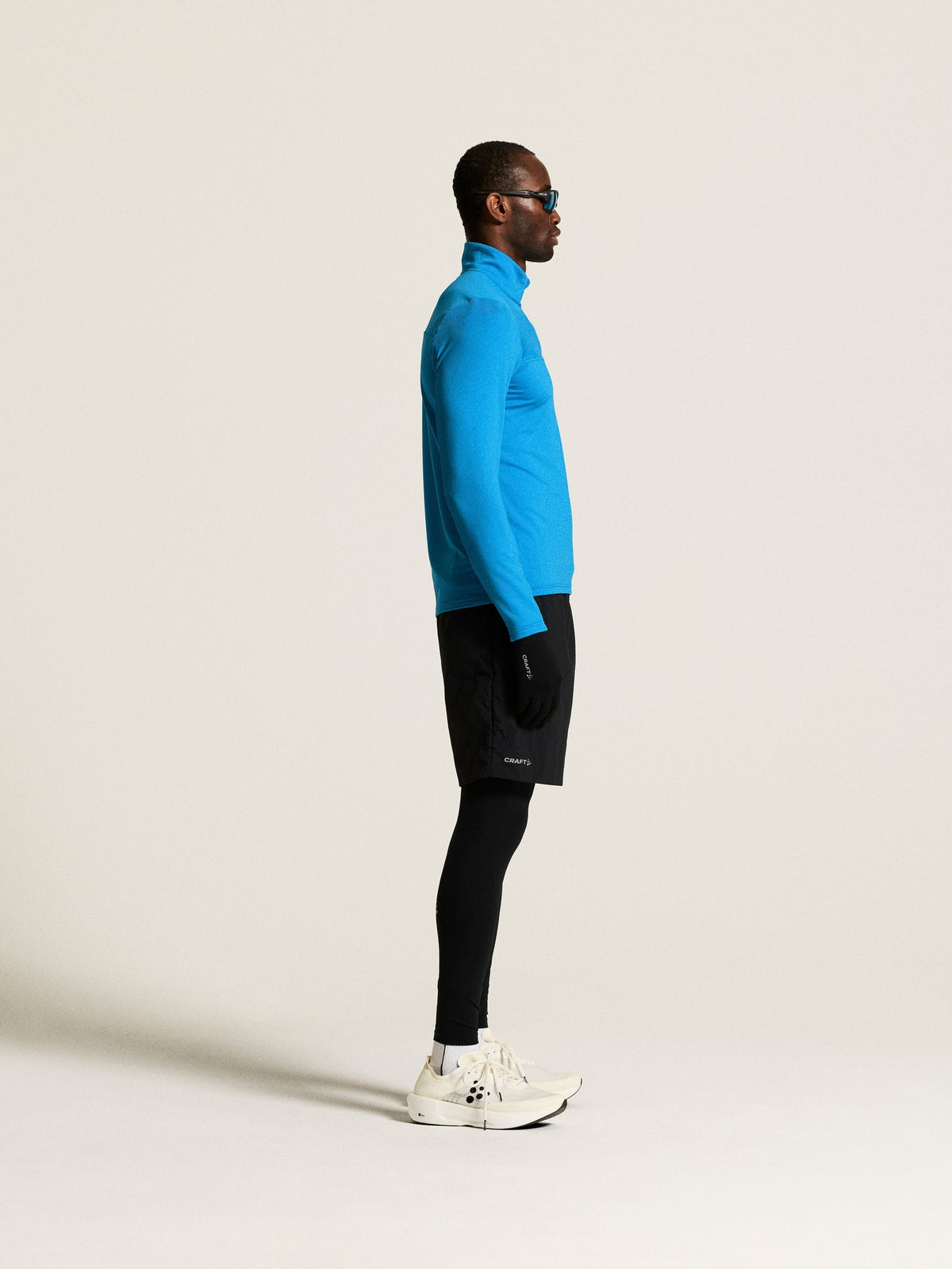 Craft CORE Gain Midlayer Herren in Blau, Detailansicht