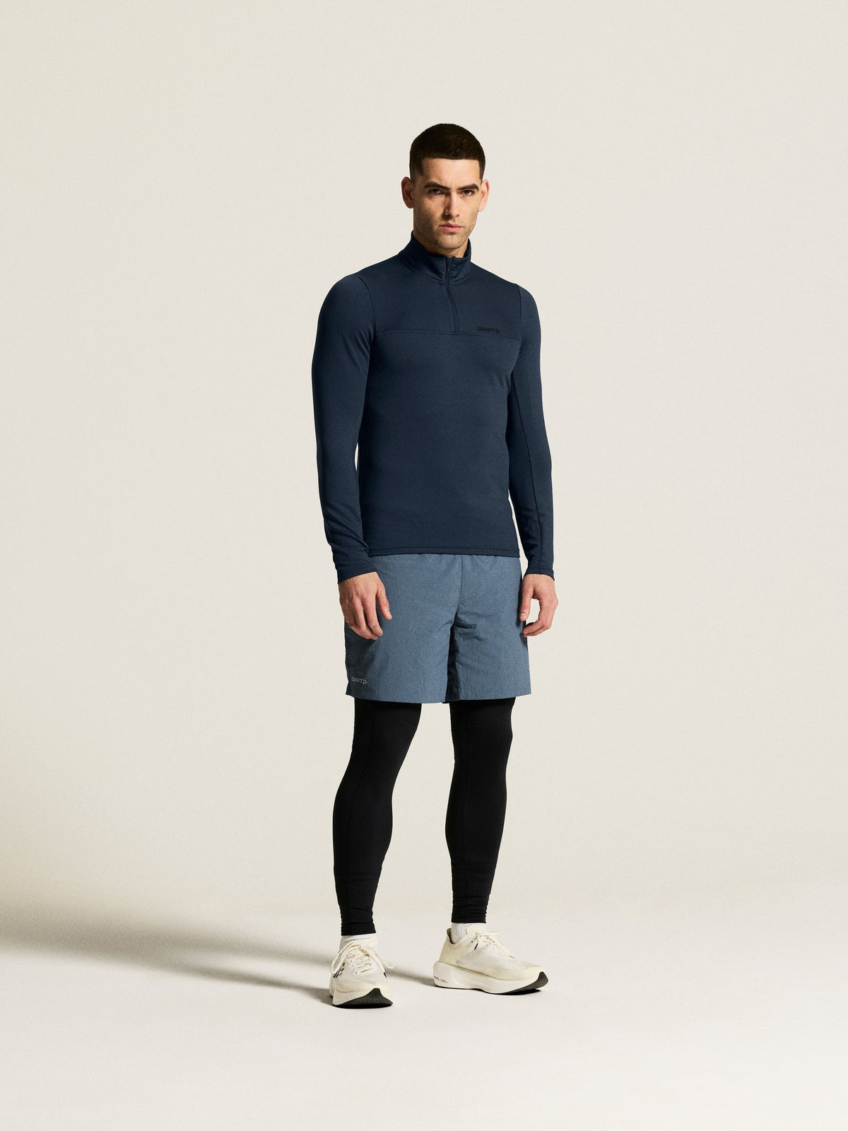 Craft CORE Gain Midlayer Herren in Nachtblau, Detailansicht