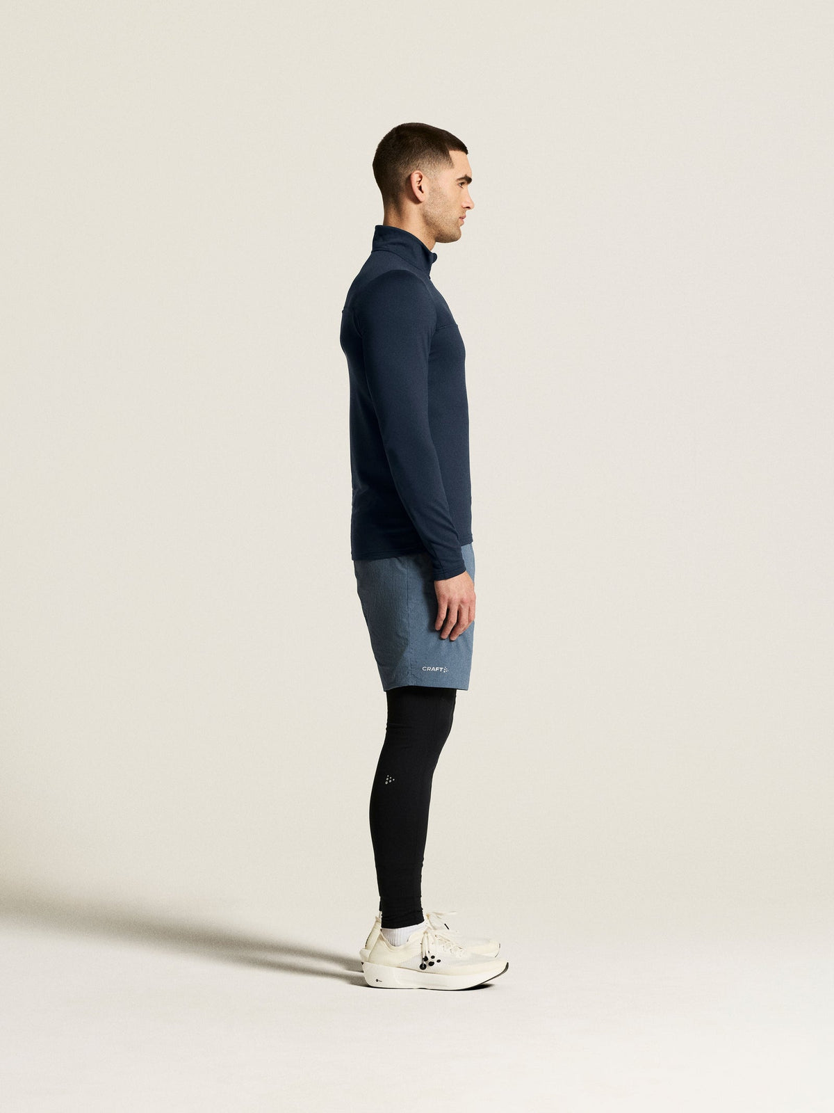 Craft CORE Gain Midlayer Herren in Nachtblau, Detailansicht