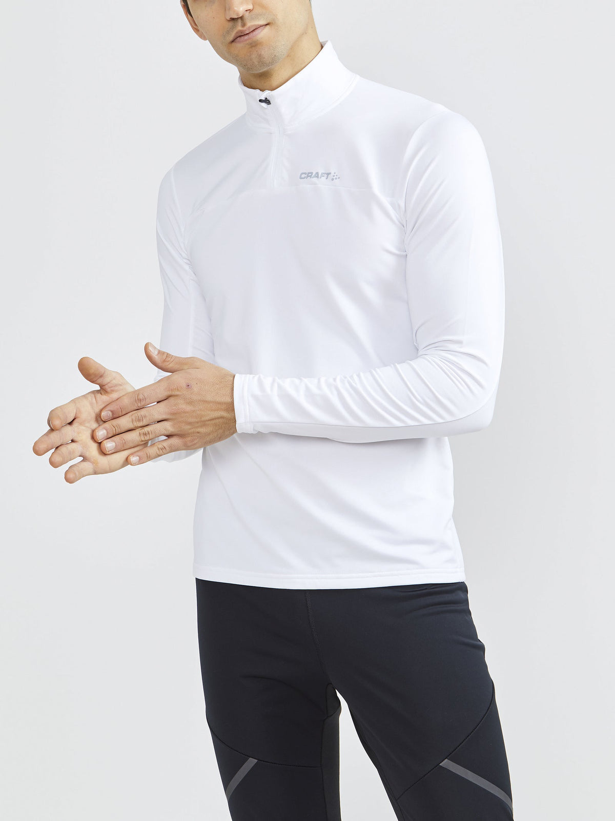 Craft CORE Gain Midlayer Herren in Weiss, Detailansicht