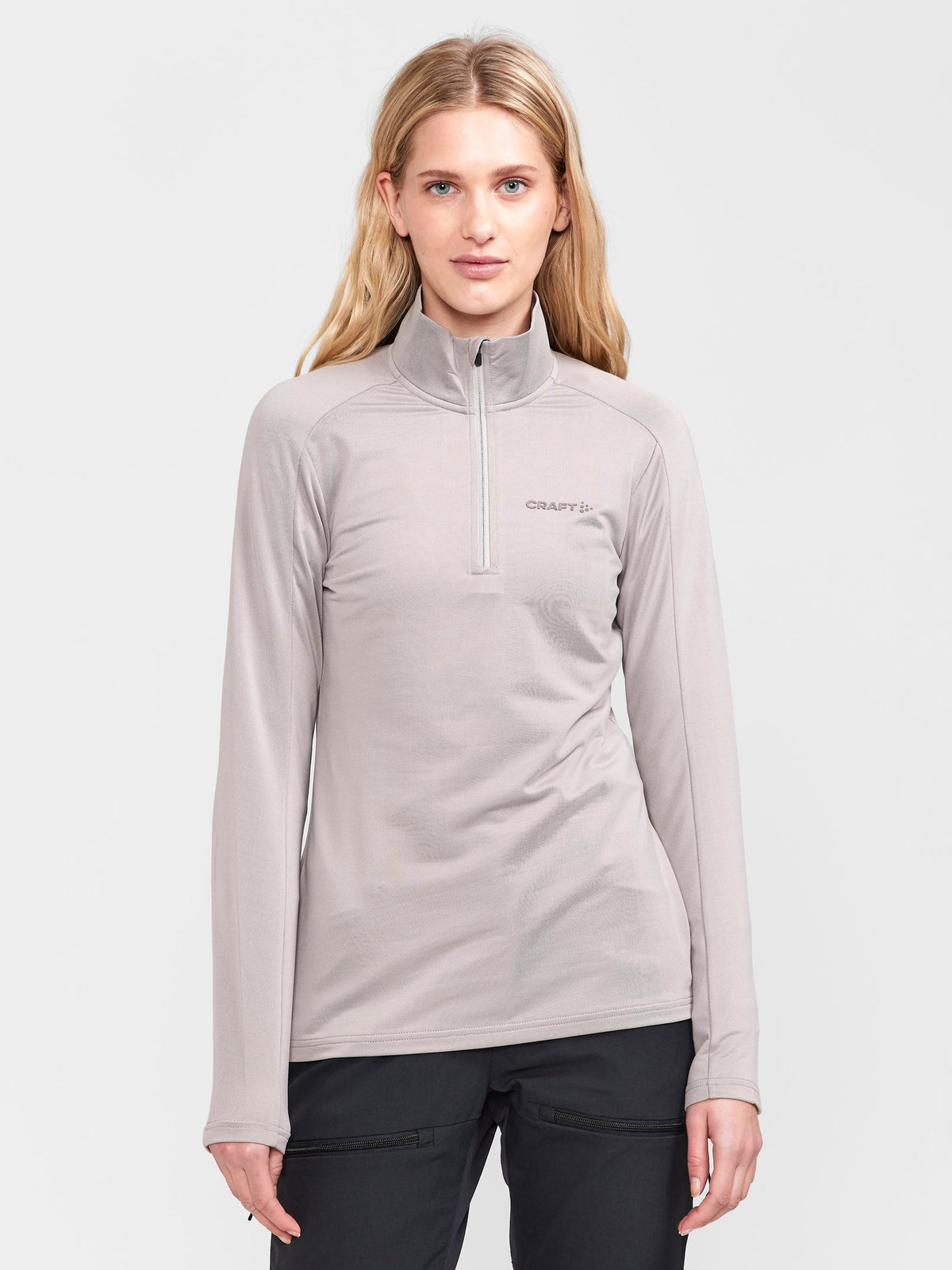 Craft CORE Gain Midlayer Damen in Beige, Detailansicht