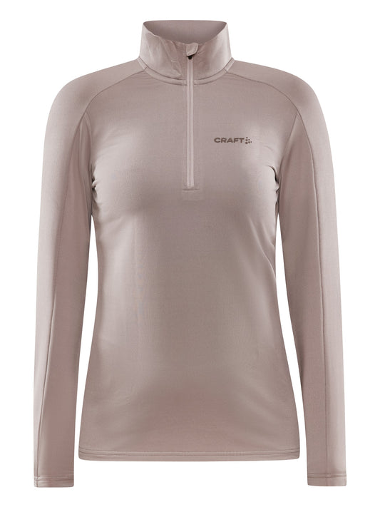 Craft CORE Gain Midlayer Damen in Beige, Vorderansicht