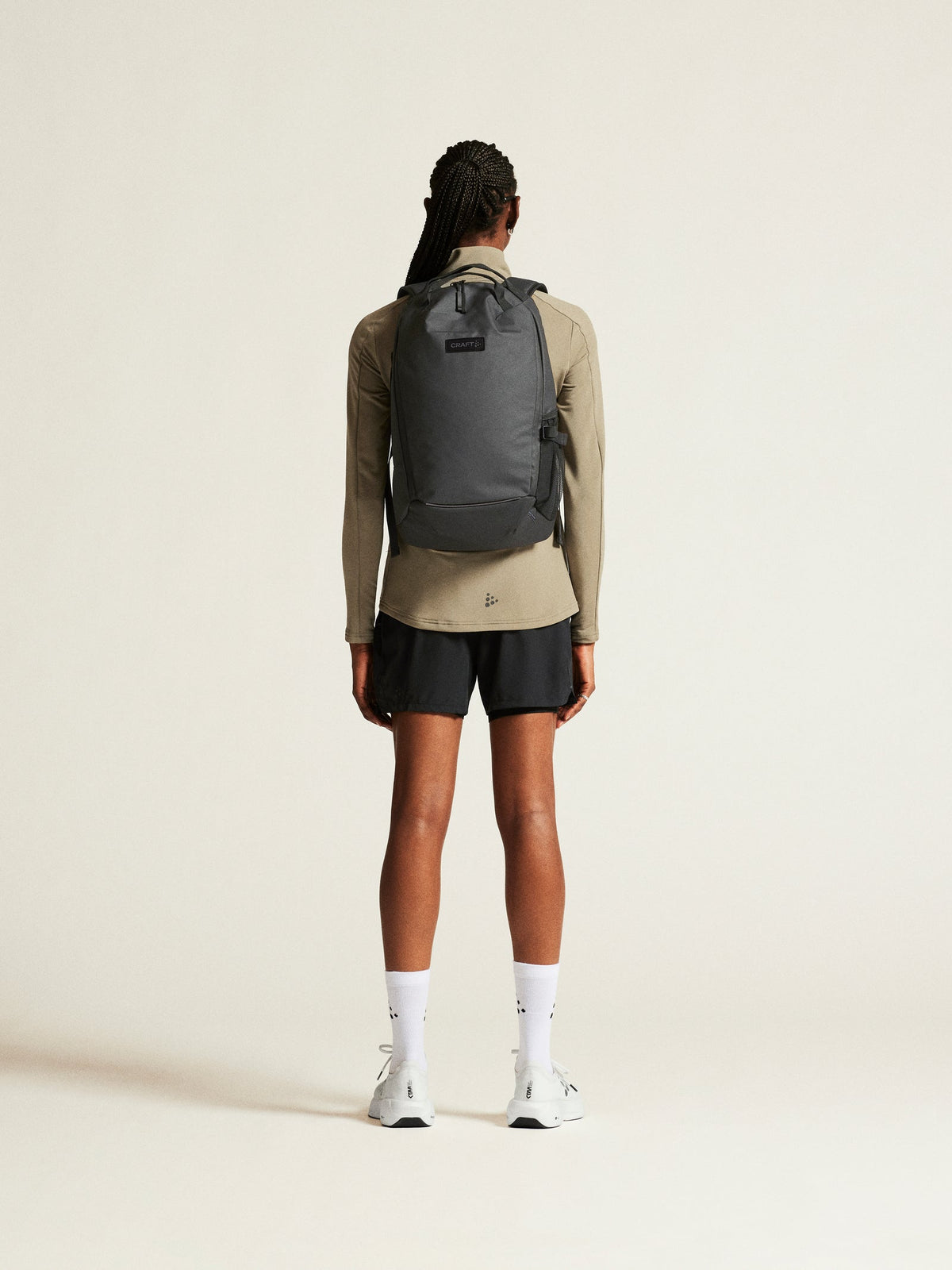 Craft CORE Gain Midlayer Damen in Beige, Detailansicht