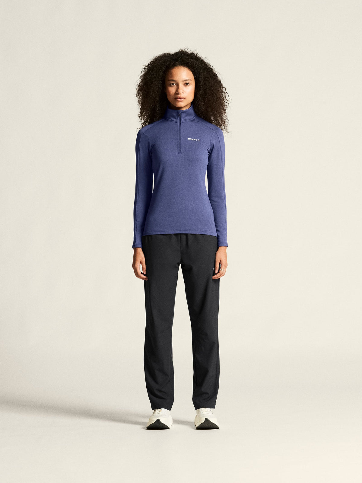Craft CORE Gain Midlayer Damen in Blau, Detailansicht