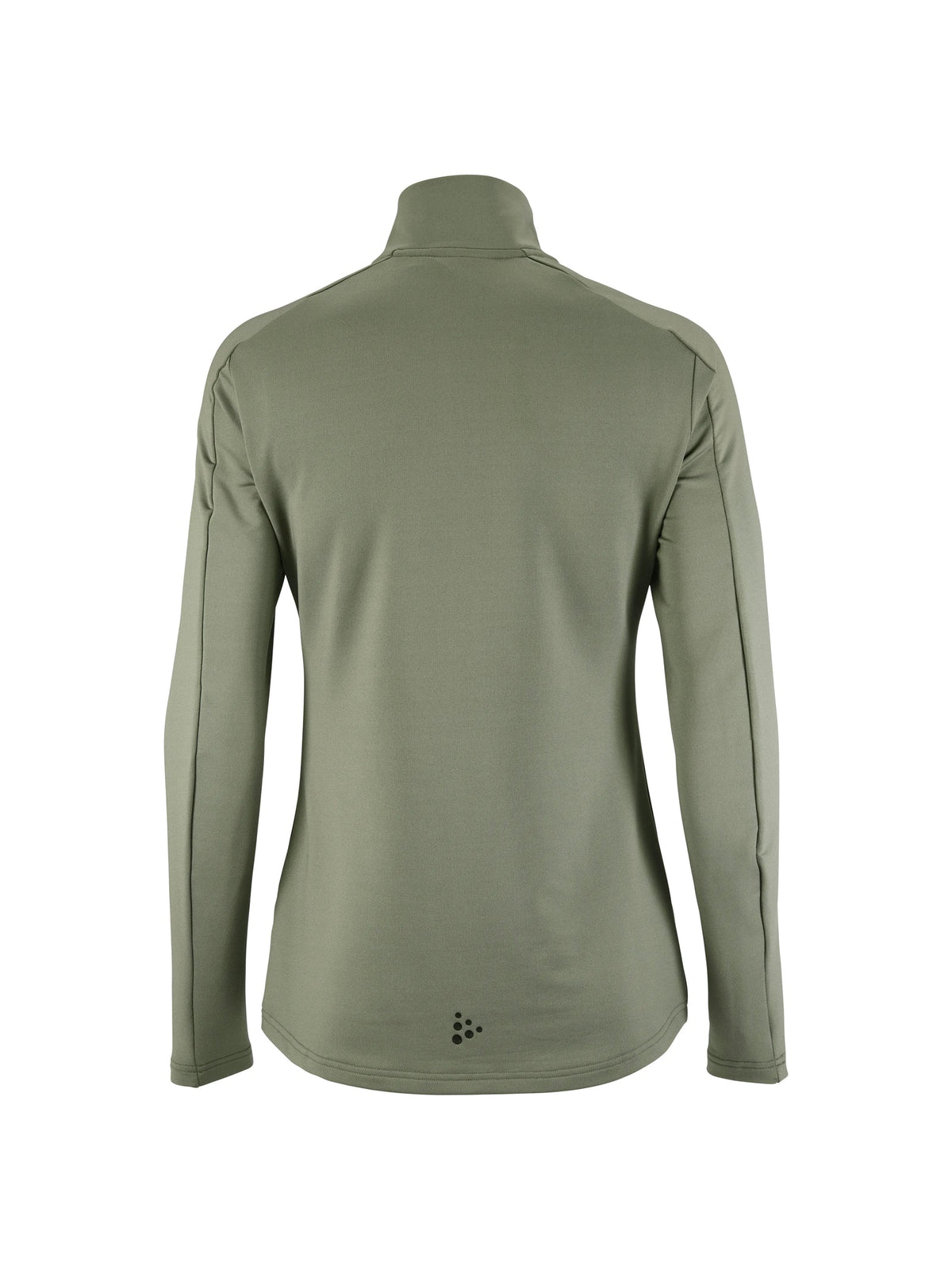 Craft CORE Gain Midlayer Damen in Blattgrün, Rückansicht