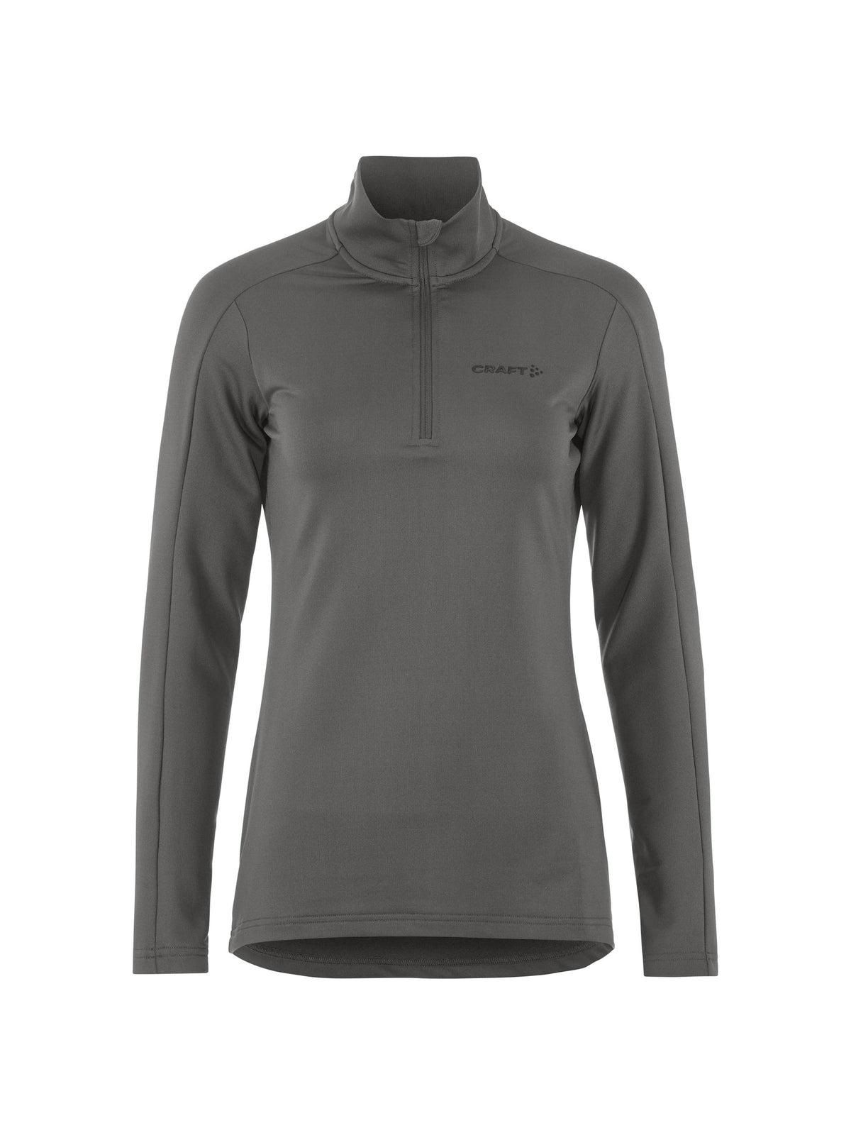 Craft CORE Gain Midlayer Damen in Granitgrau, Vorderansicht