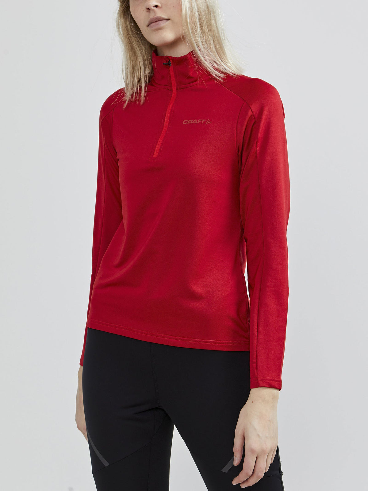Craft CORE Gain Midlayer Damen in Rot, Detailansicht