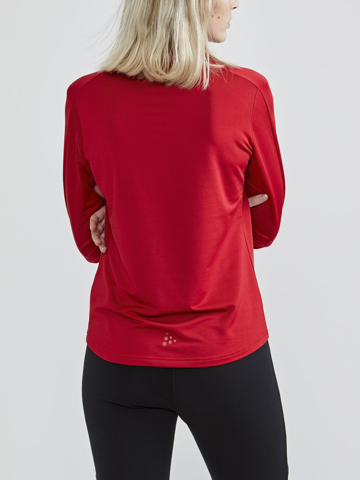 Craft CORE Gain Midlayer Damen in Rot, Detailansicht