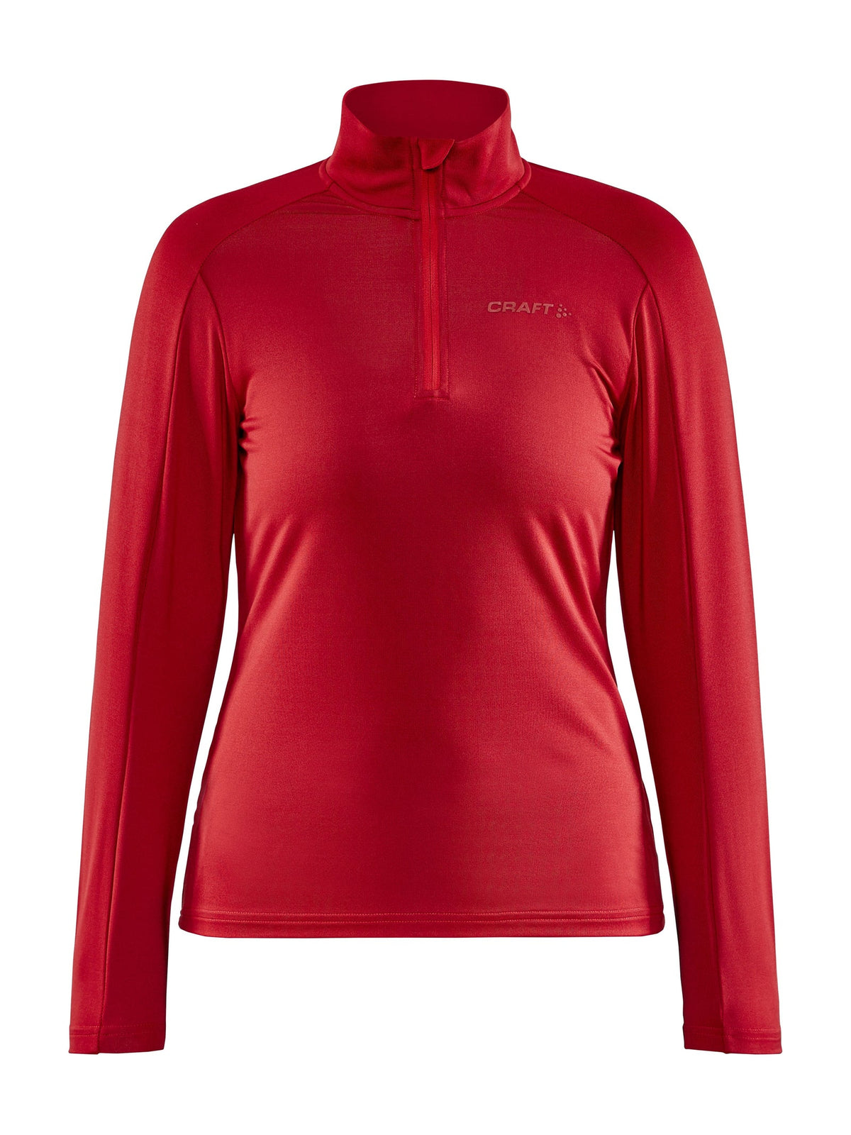 Craft CORE Gain Midlayer Damen in Rot, Vorderansicht