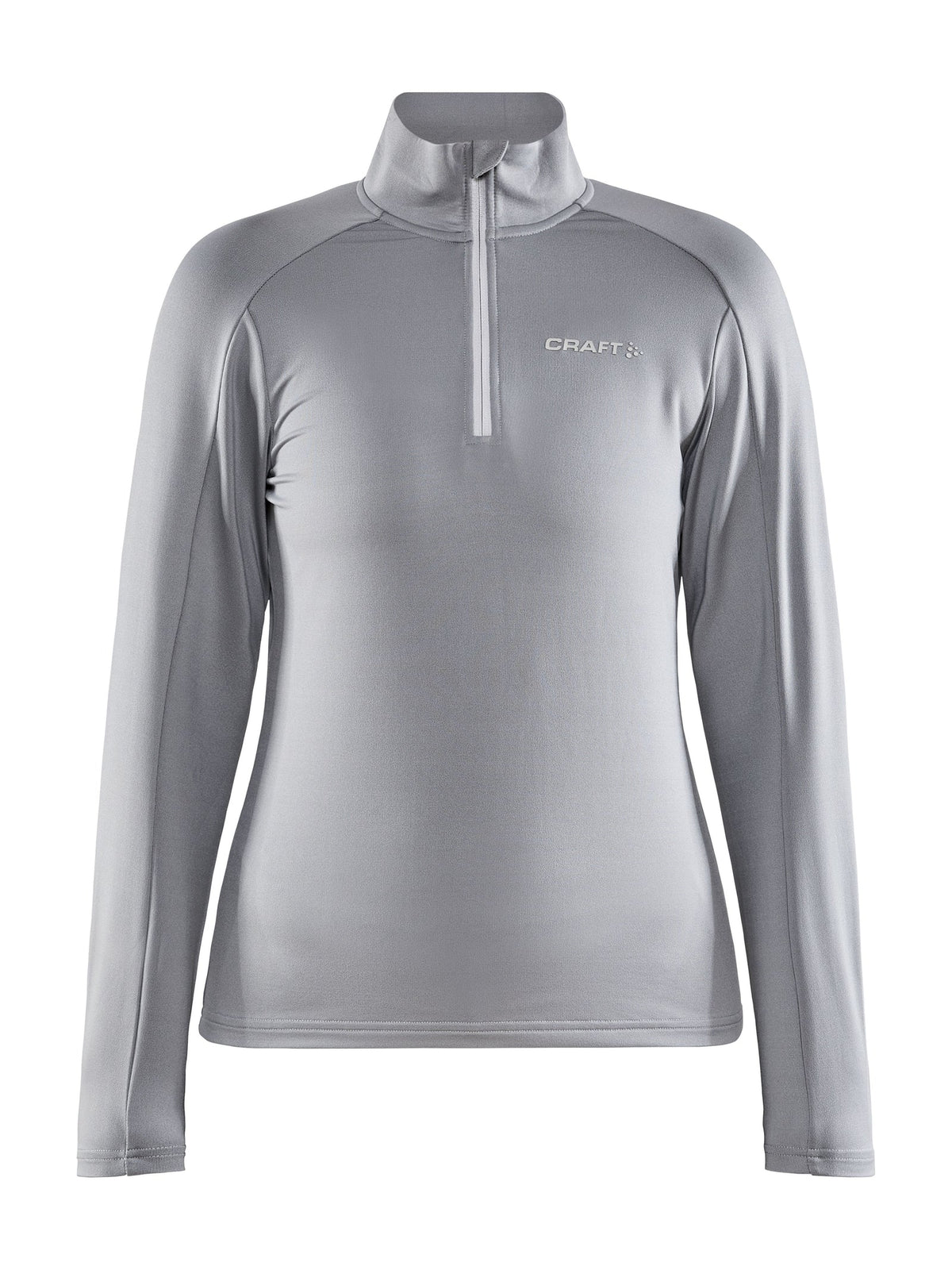 Craft CORE Gain Midlayer Damen in Grau, Vorderansicht