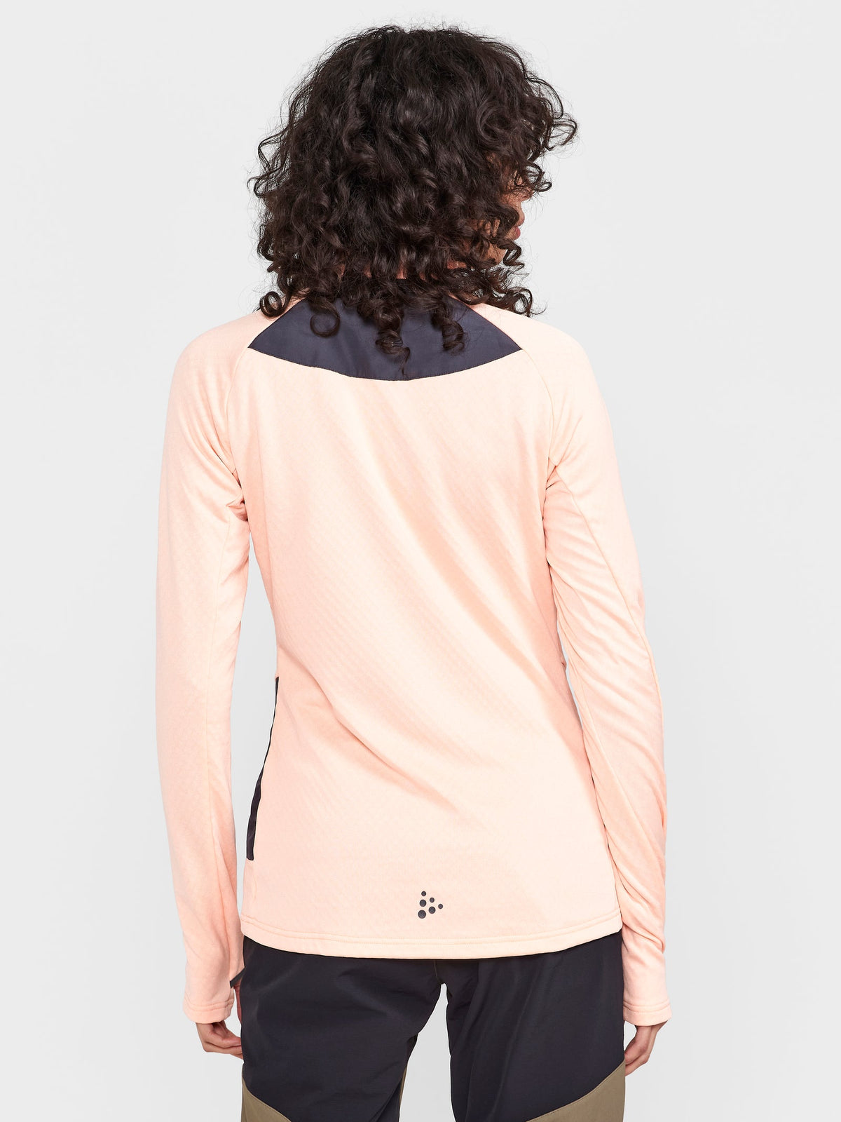 Craft CORE Trim Thermal Midlayer Damen in Pink, Detailansicht
