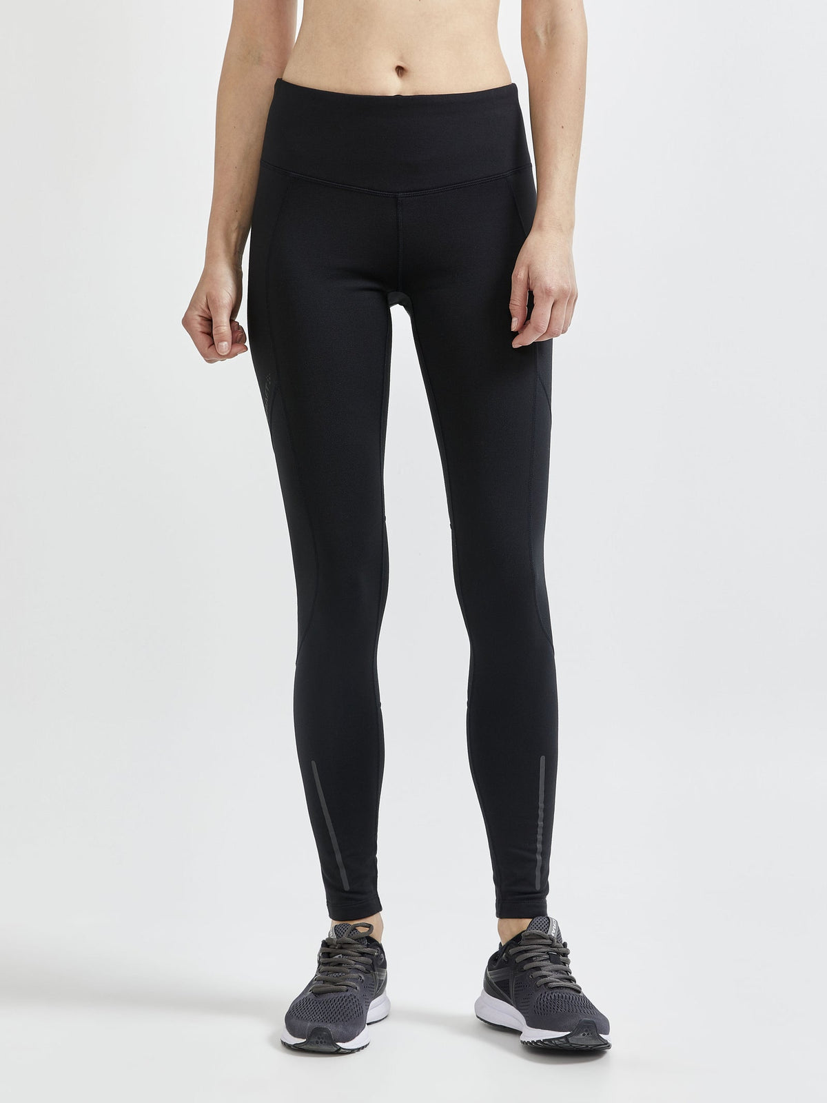 Craft ADV Essence Warm Tights Damen in Schwarz, Detailansicht