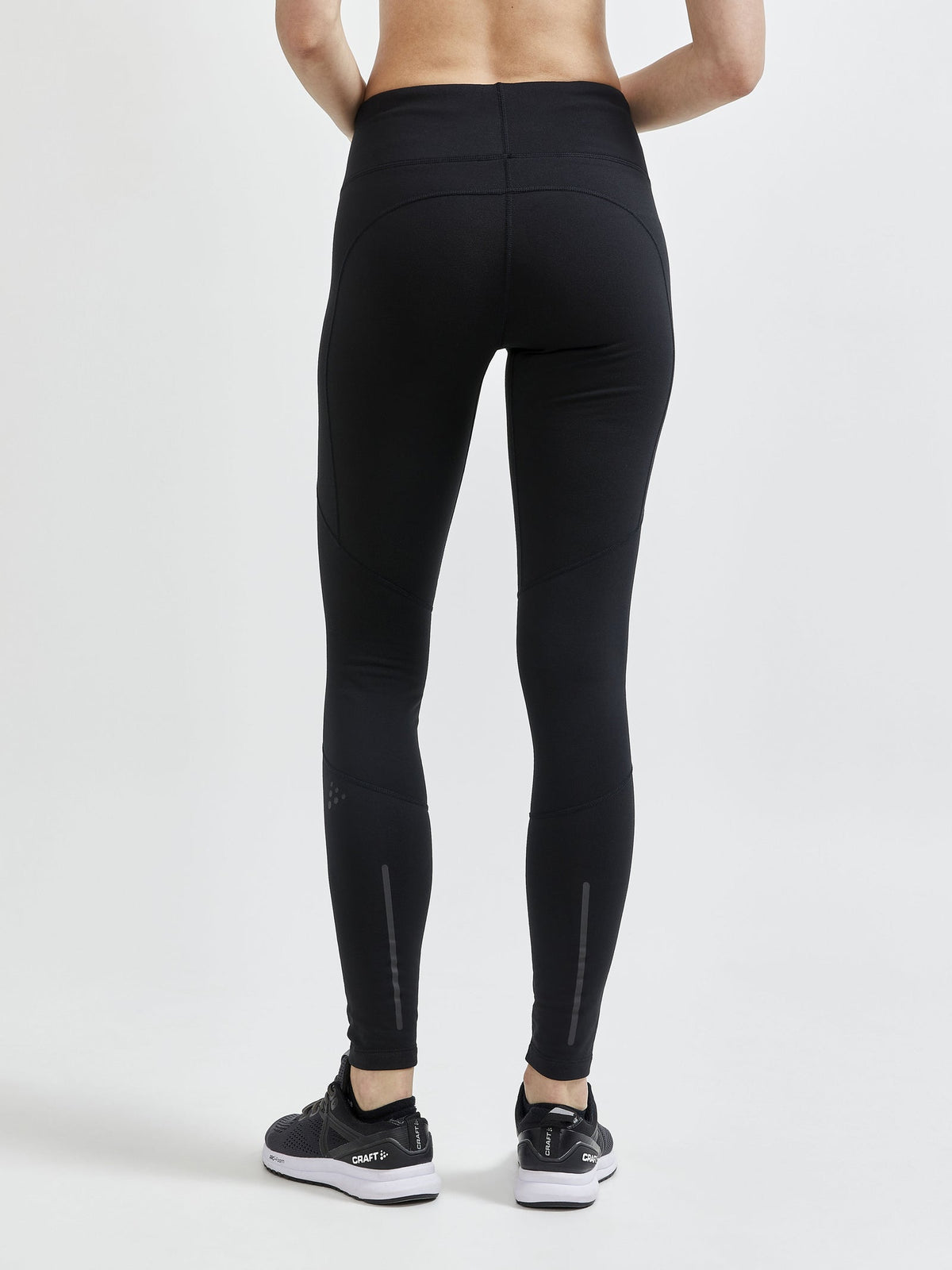 Craft ADV Essence Warm Tights Damen in Schwarz, Detailansicht