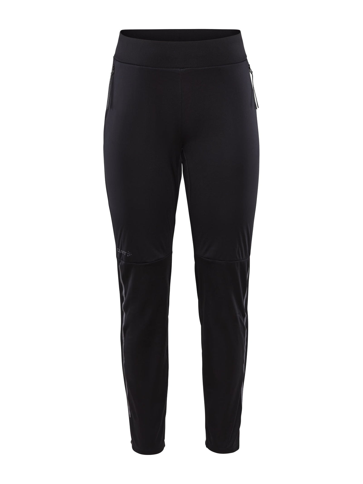 Craft ADV Essence Wind Pants Damen in Schwarz, Vorderansicht