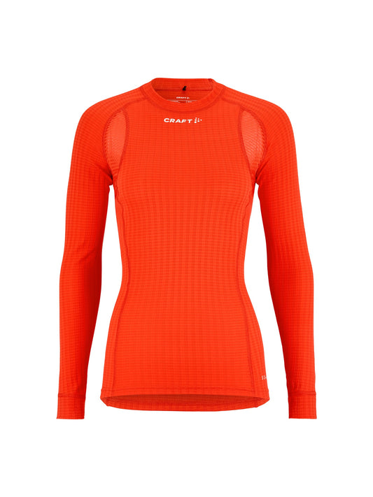 Craft Active Extreme X CN LS Damen in Rot, Vorderansicht