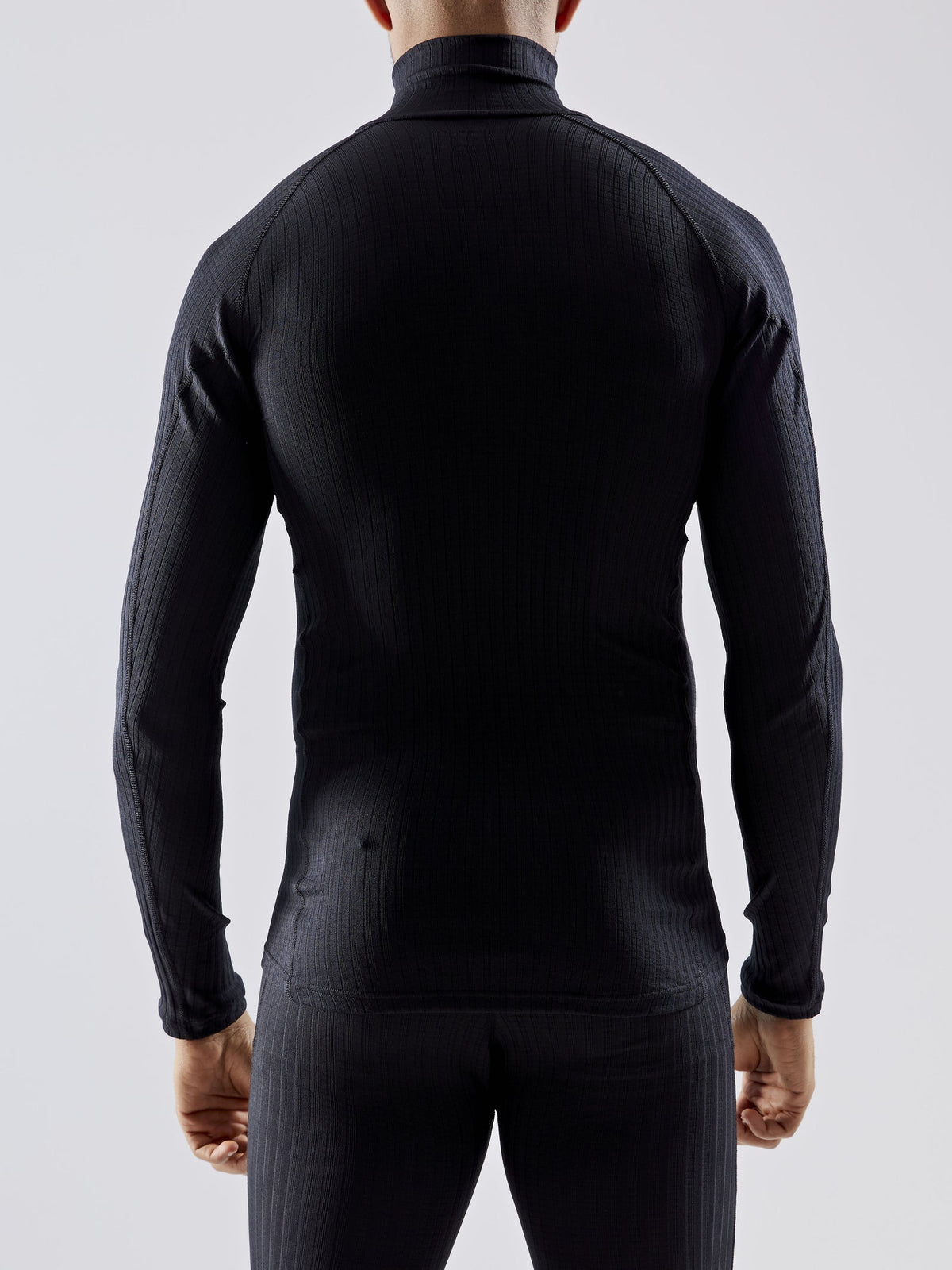 Craft Active Extreme X Zip LS Herren in Schwarz, Detailansicht