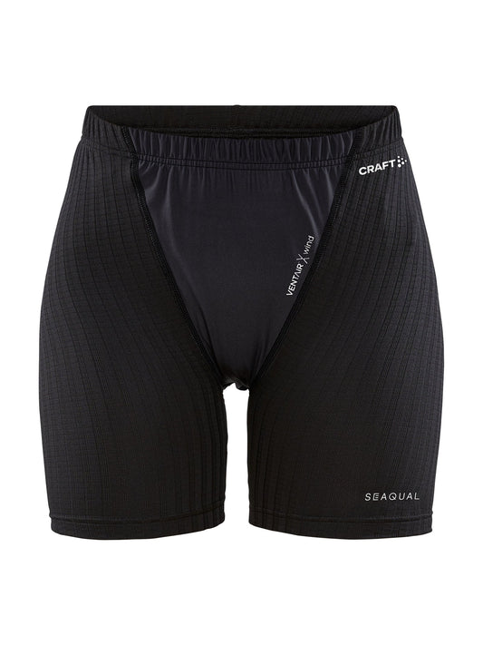 Craft Active Extreme X Wind Boxer Damen in Schwarz/Anthrazit, Vorderansicht