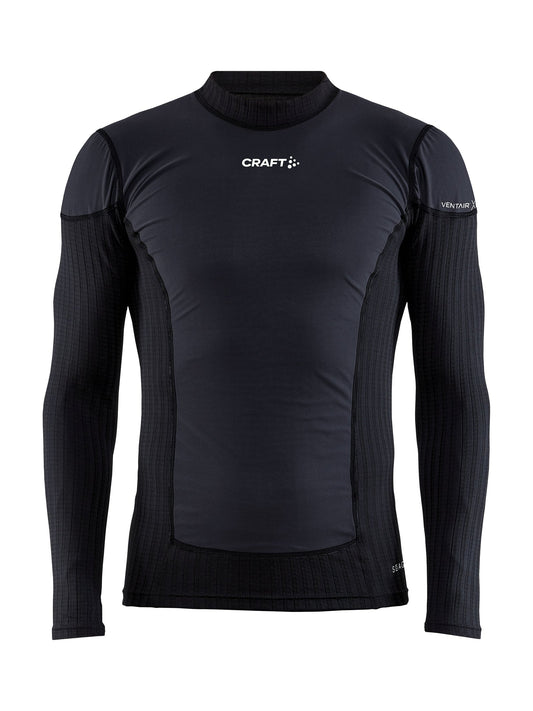 Craft Active Extreme X Wind LS Herren in Schwarz/Anthrazit, Vorderansicht