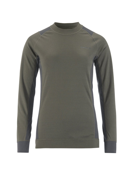 Craft CORE Dry Baselayer Set Damen in Anthrazit/Dunkelgrau, Vorderansicht