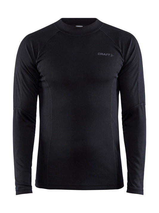 Craft CORE Warm Baselayer Set Herren in Schwarz, Rückansicht