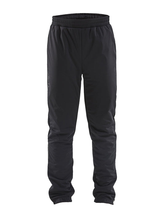 Craft CORE Warm XC Pants Junior in Schwarz, Vorderansicht