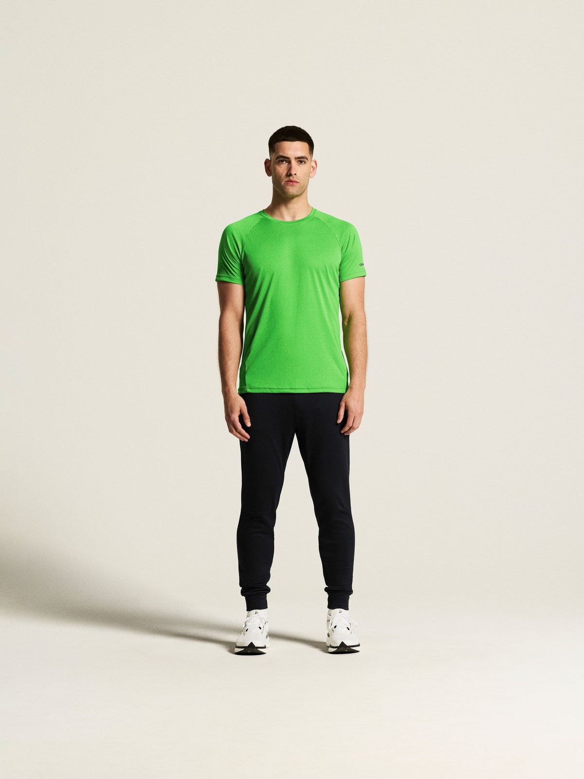 Craft CORE Unify Training Tee Herren in Grasgrün, Detailansicht