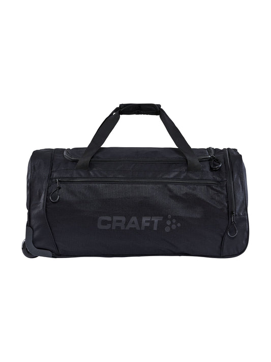 Craft Transit Roll Bag 60L in Schwarz, Vorderansicht