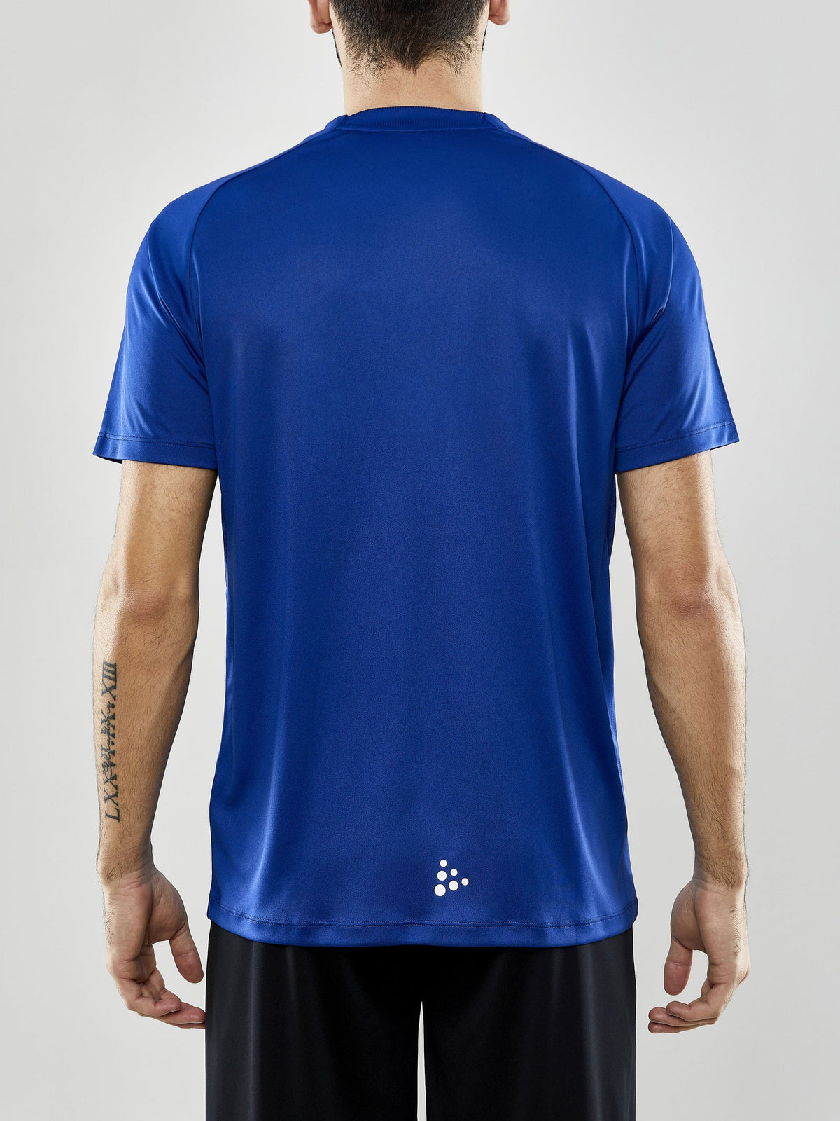 Craft Evolve Tee Herren in Kobaltblau, Detailansicht