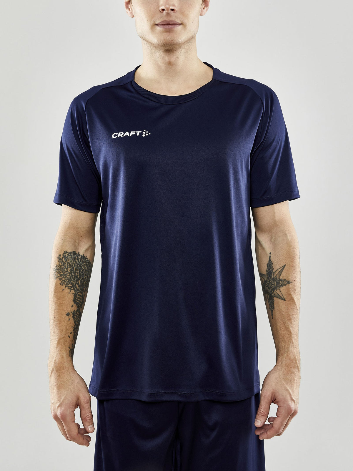 Craft Evolve Tee Herren in Navy, Detailansicht