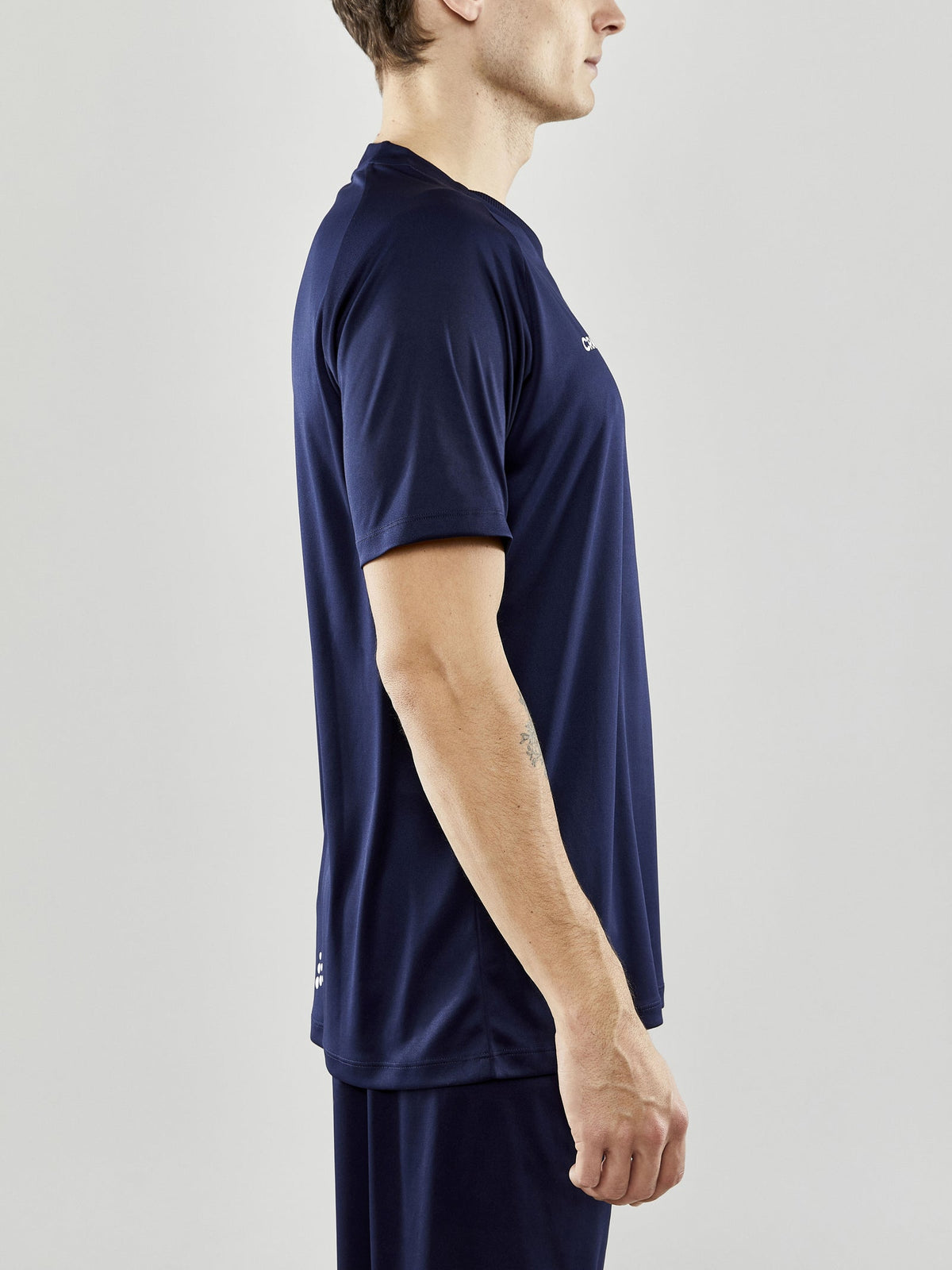 Craft Evolve Tee Herren in Navy, Detailansicht
