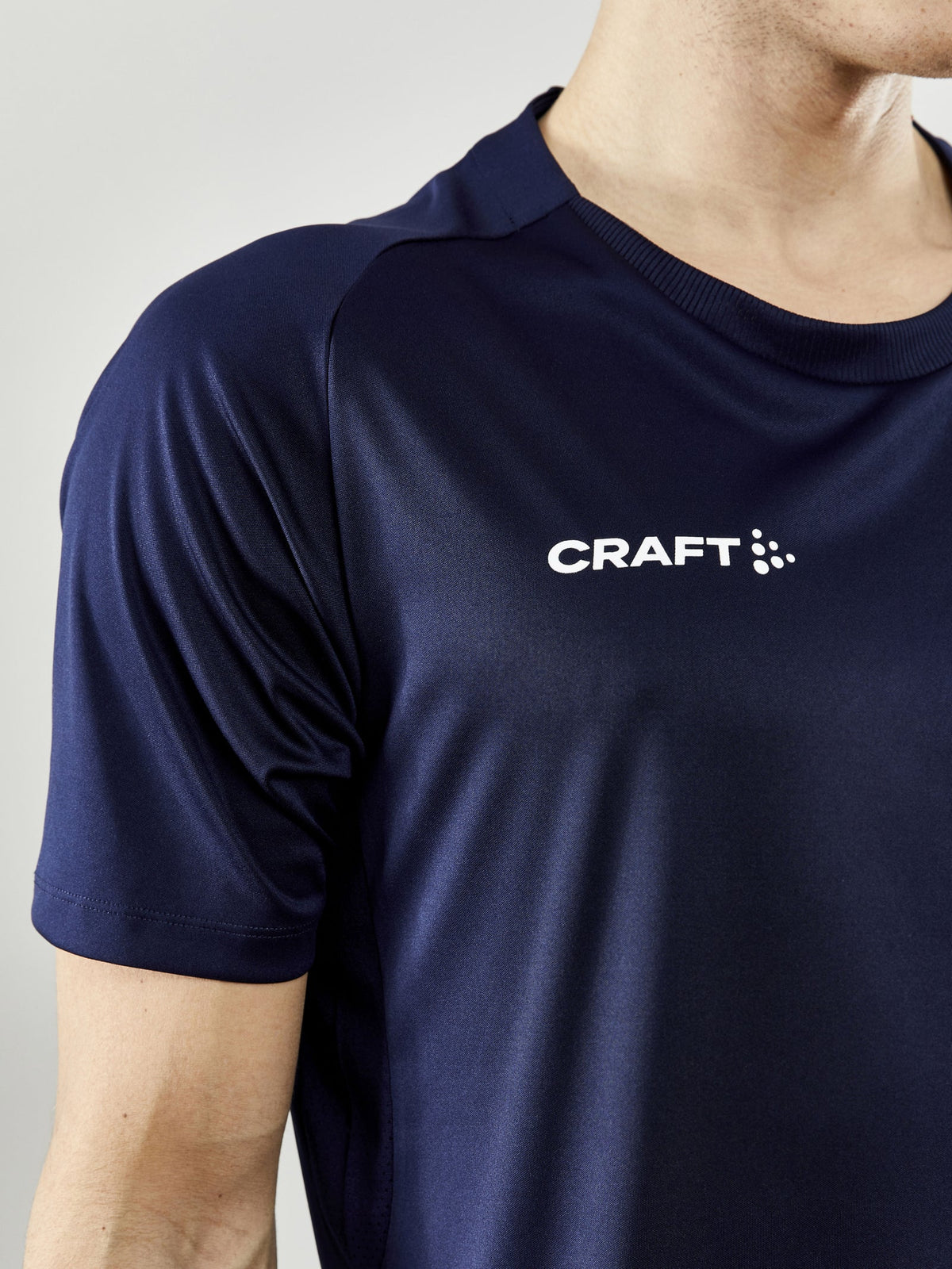 Craft Evolve Tee Herren in Navy, Detailansicht