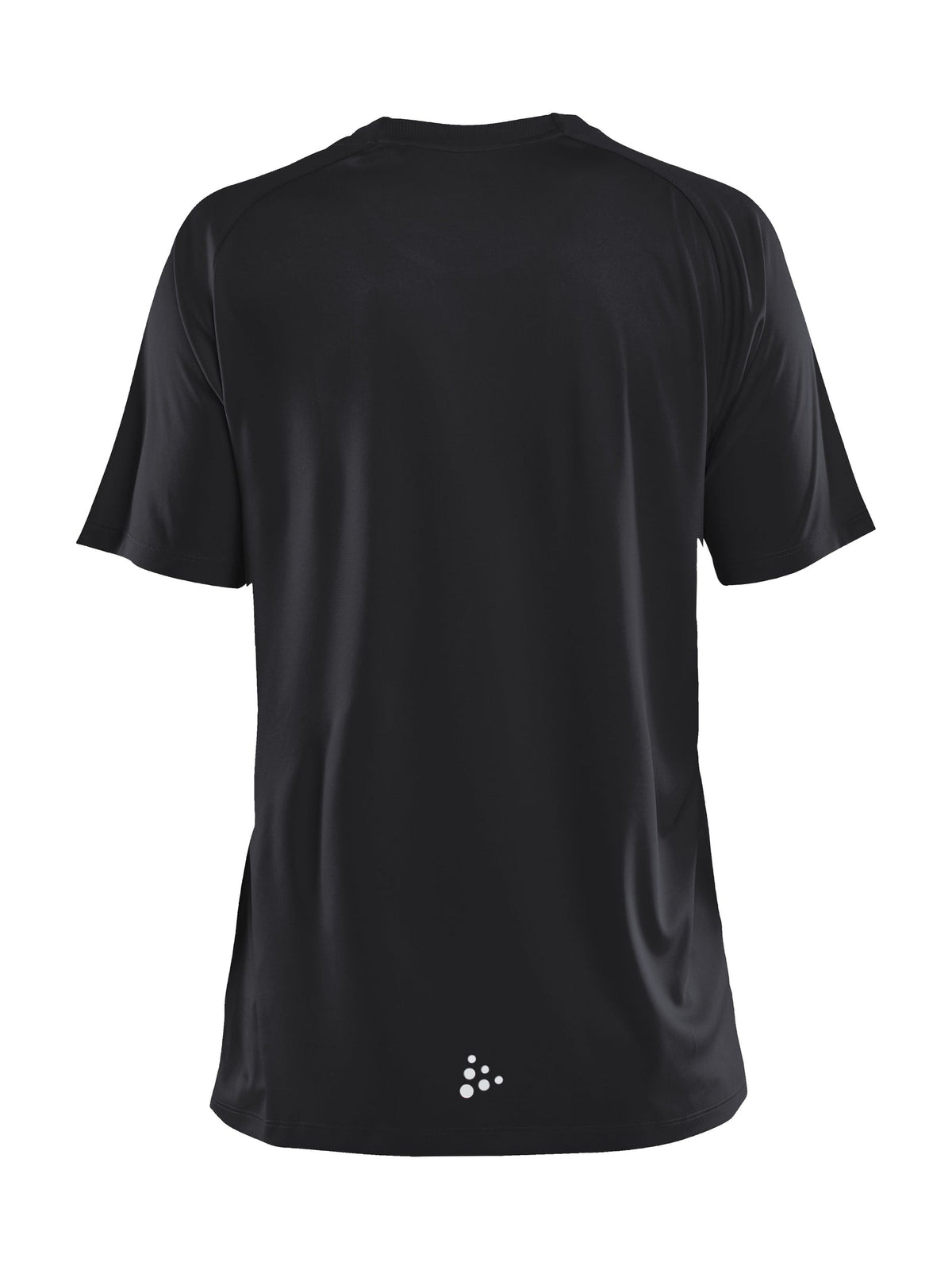 Craft Evolve Tee Herren in Schwarz, Rückansicht