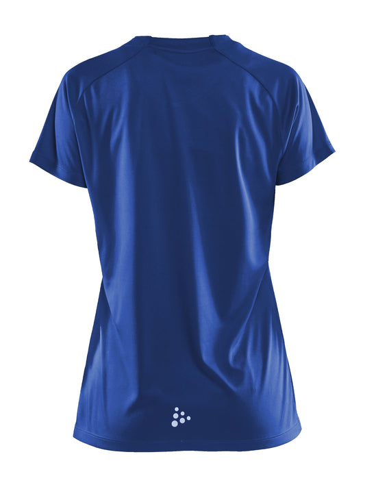 Craft Evolve Tee Damen in Kobaltblau, Rückansicht