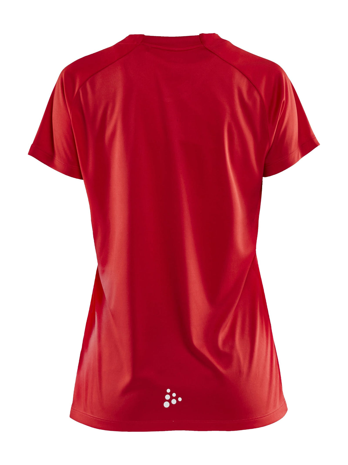Craft Evolve Tee Damen in Rot, Rückansicht
