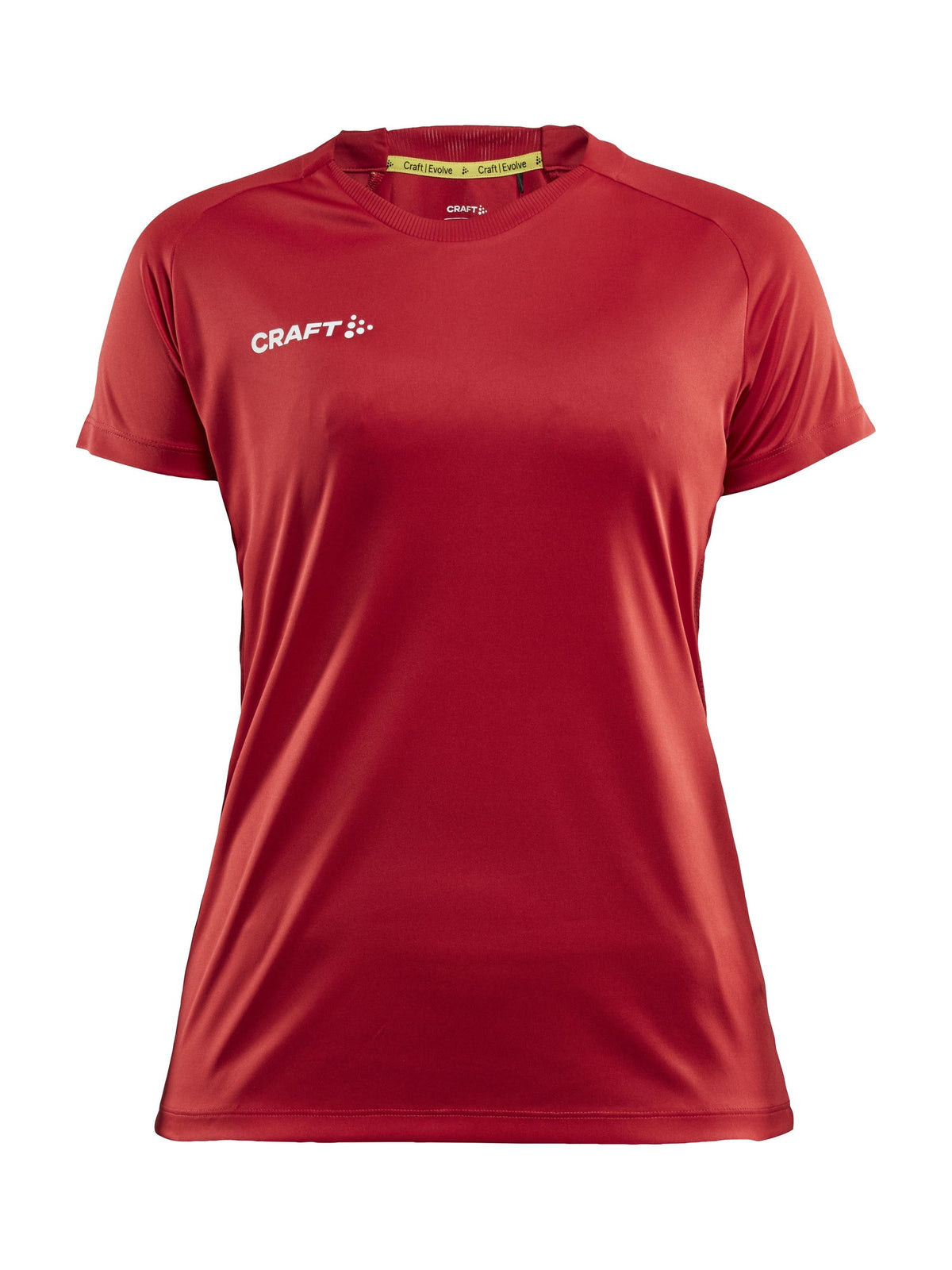 Craft Evolve Tee Damen in Rot, Vorderansicht
