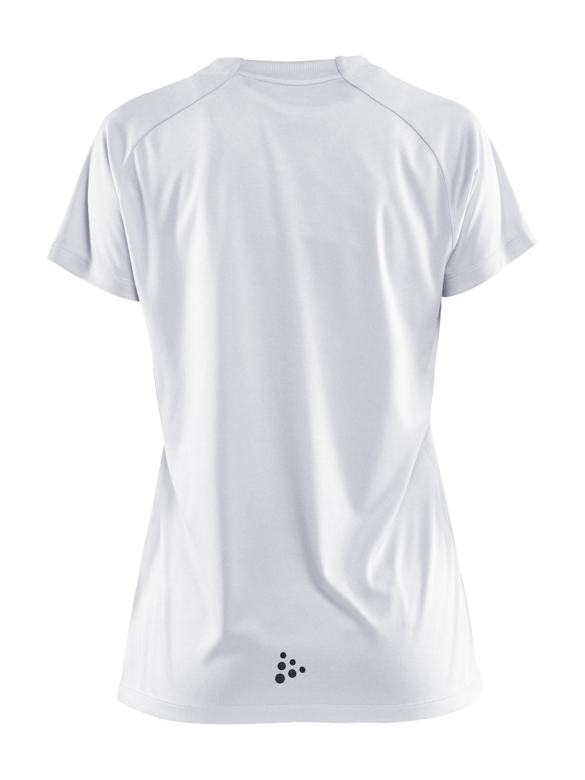 Craft Evolve Tee Damen in Weiss, Rückansicht