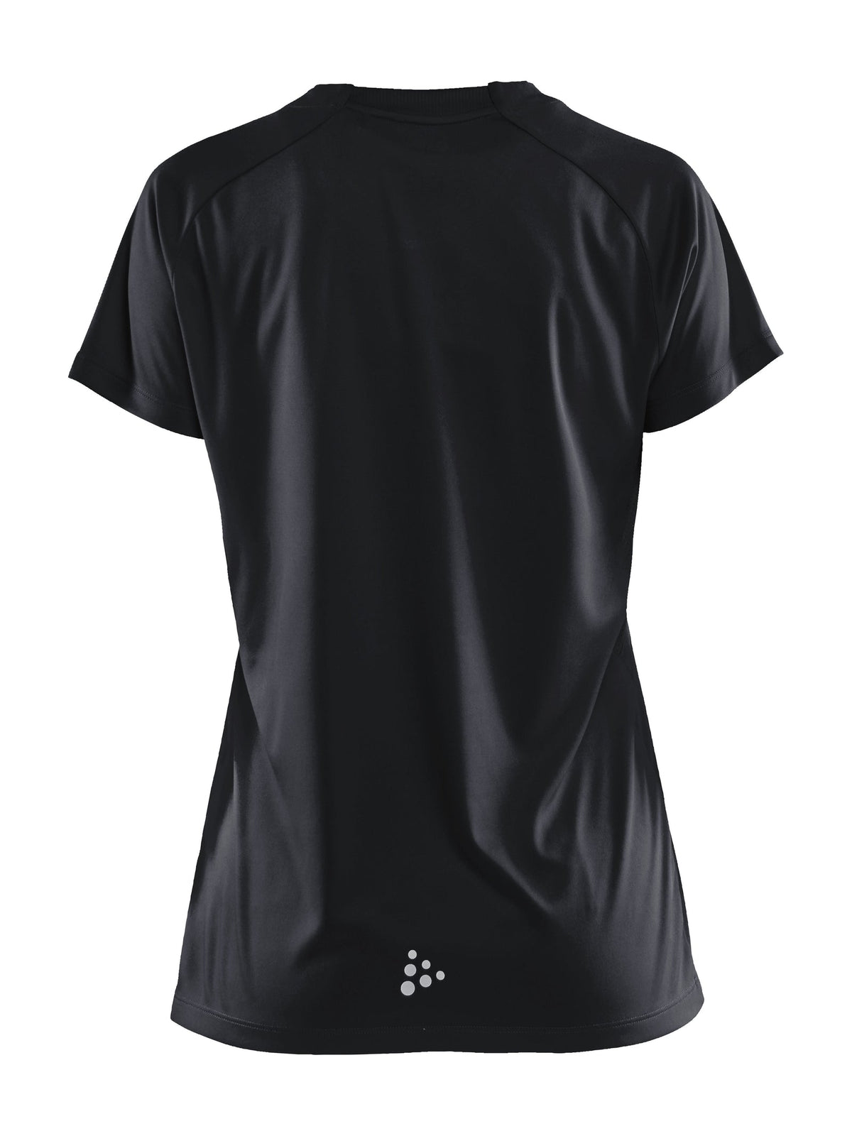 Craft Evolve Tee Damen in Schwarz, Rückansicht