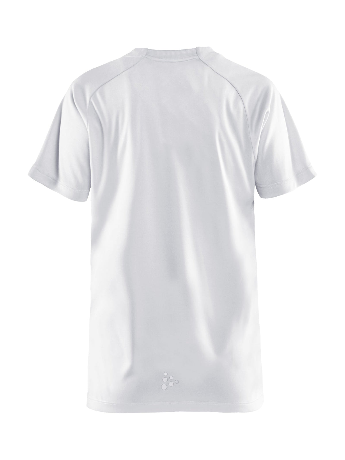 Craft Evolve Tee Junior in Weiss, Rückansicht