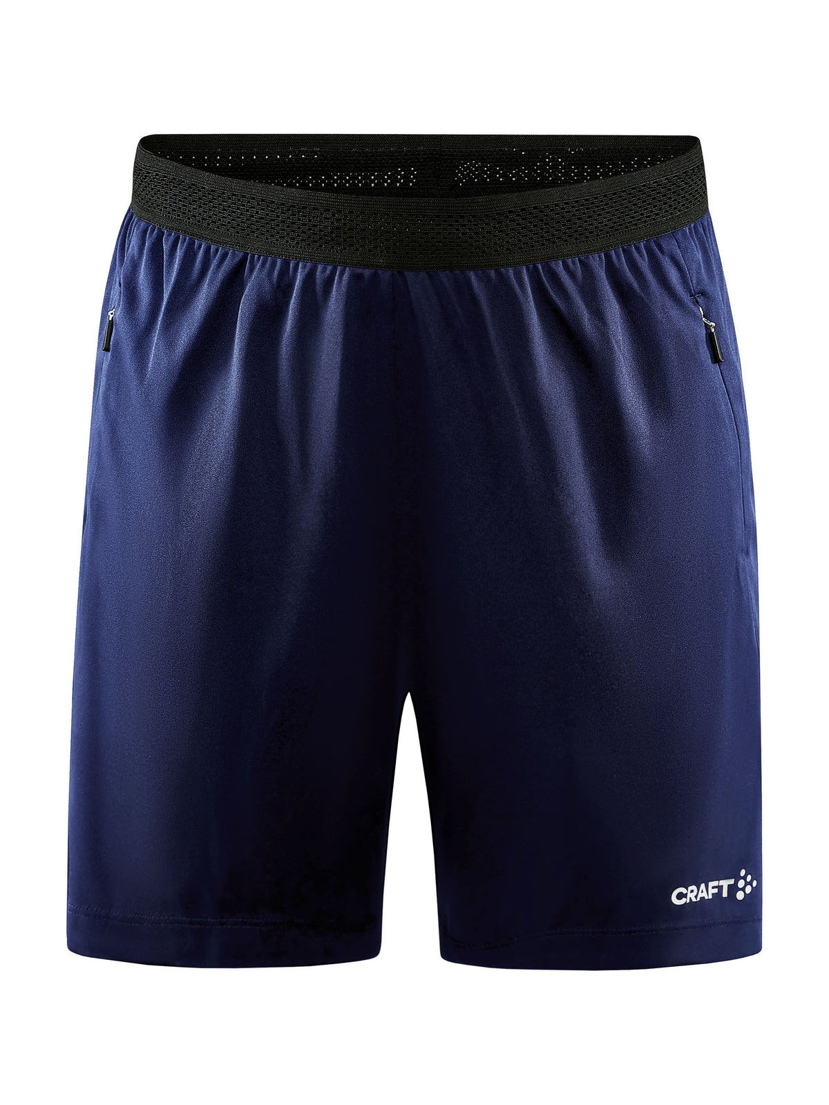 Craft Evolve Zip Pocket Shorts Damen in Navy, Vorderansicht