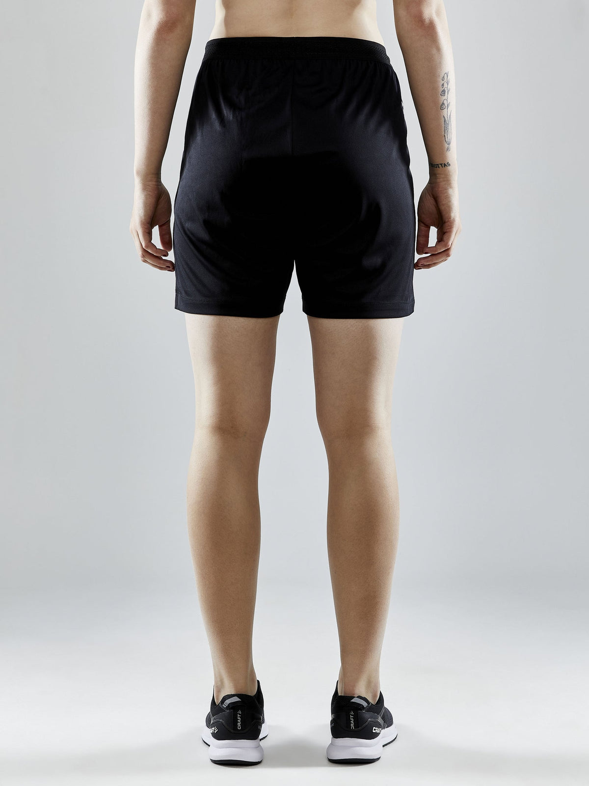 Craft Evolve Zip Pocket Shorts Damen in Schwarz, Detailansicht