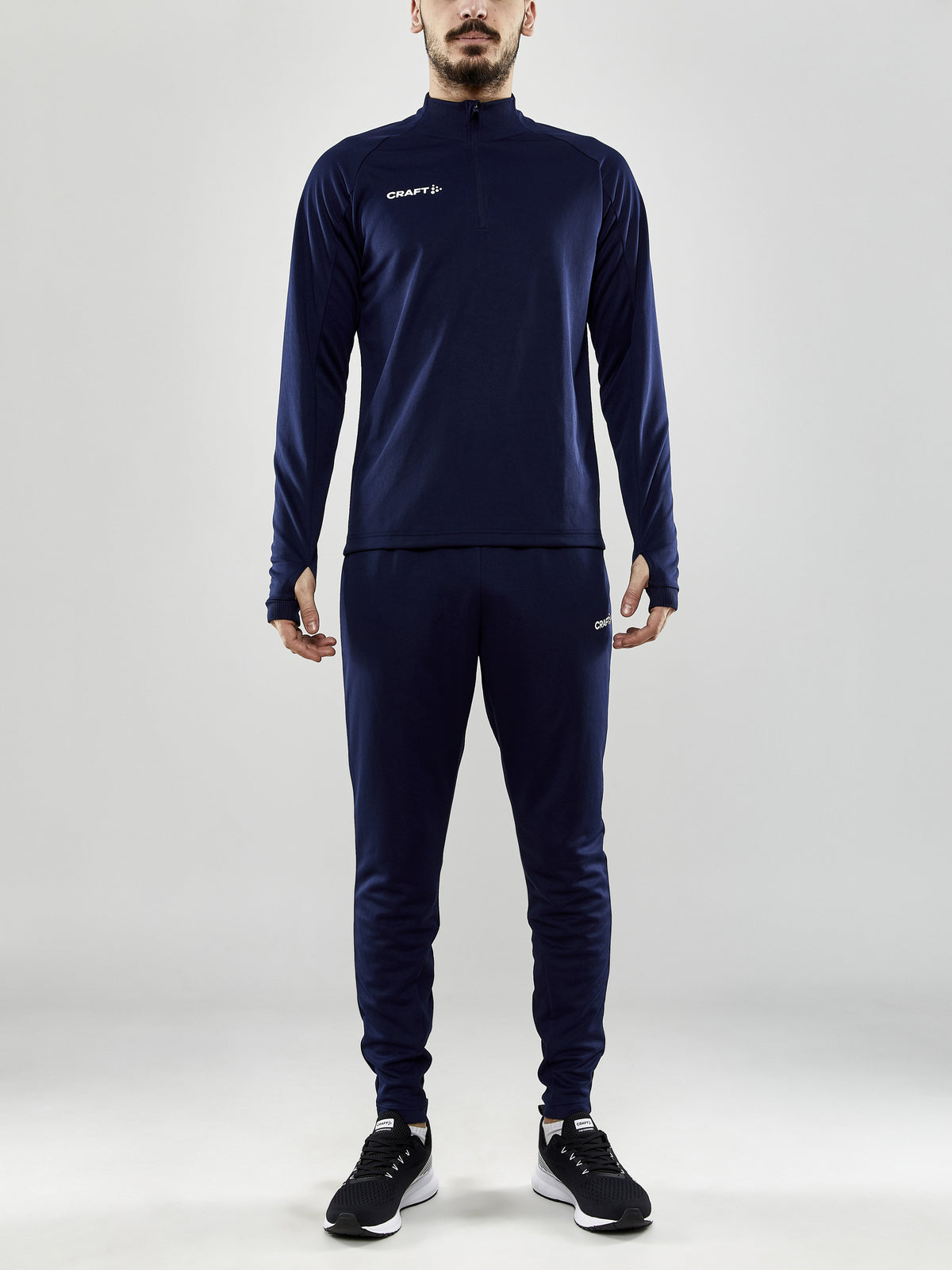 Craft Evolve Halfzip Herren in Navy, Detailansicht