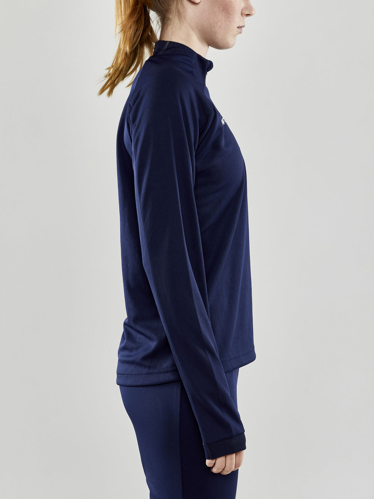 Craft Evolve Halfzip Damen in Navy, Detailansicht