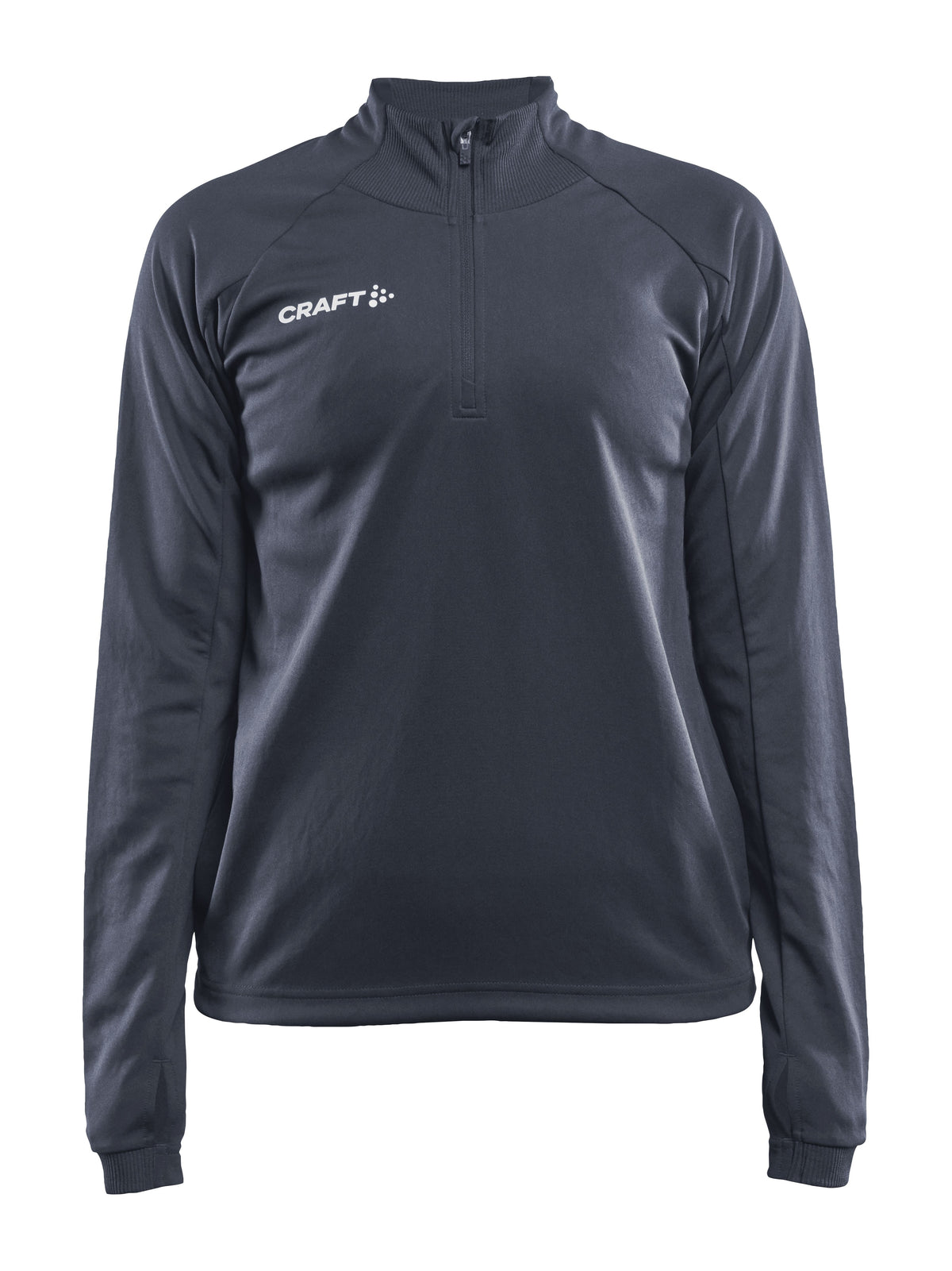 Craft Evolve Halfzip Damen in Dunkelgrau, Vorderansicht