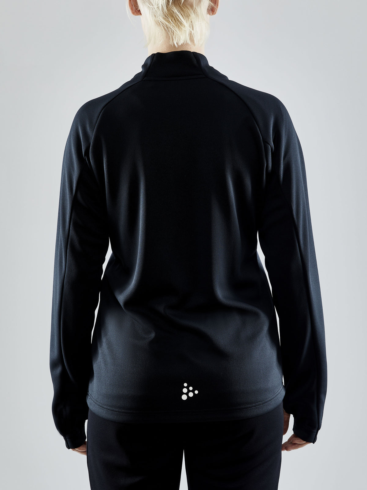 Craft Evolve Halfzip Damen in Schwarz, Detailansicht