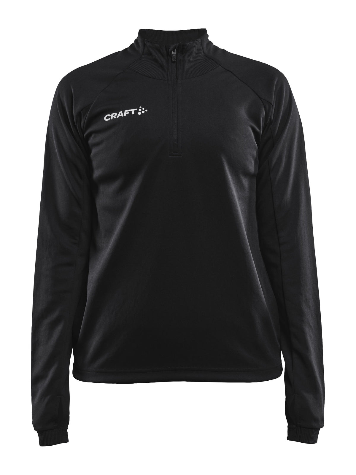 Craft Evolve Halfzip Damen in Schwarz, Vorderansicht