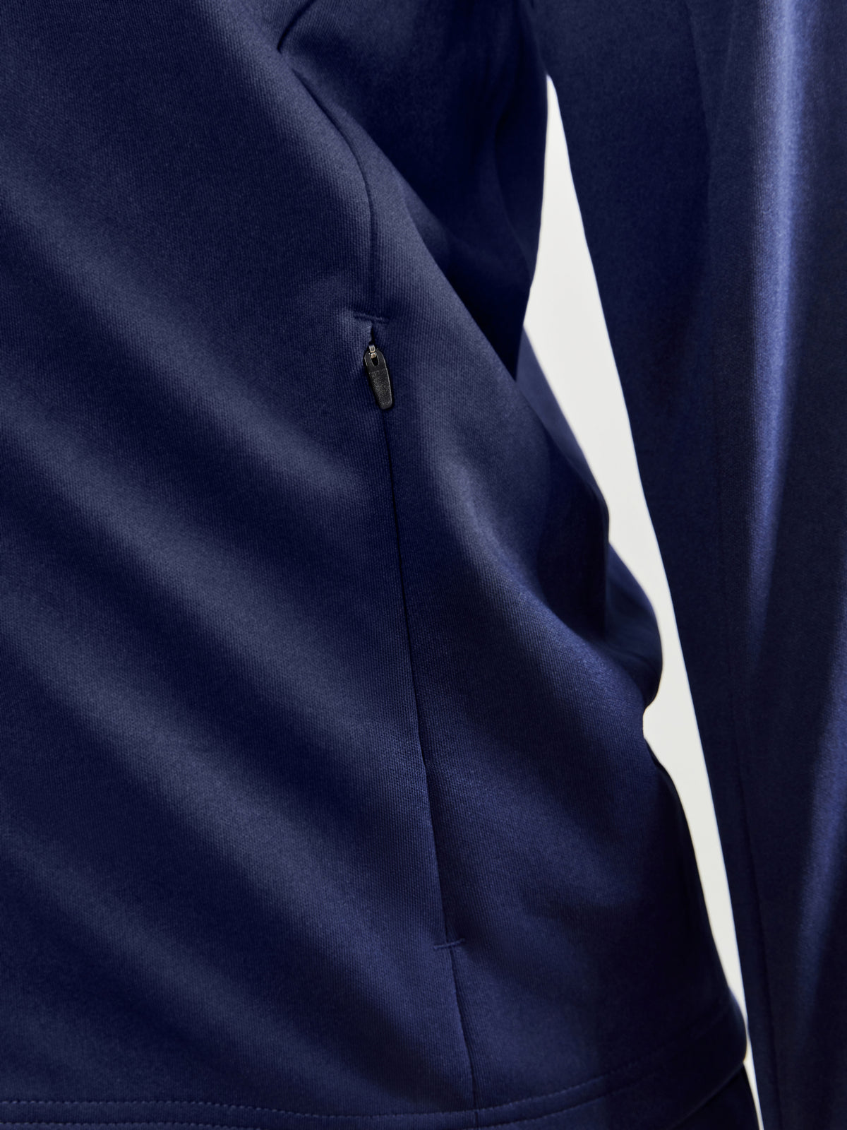 Craft Evolve Full Zip Damen in Navy, Detailansicht