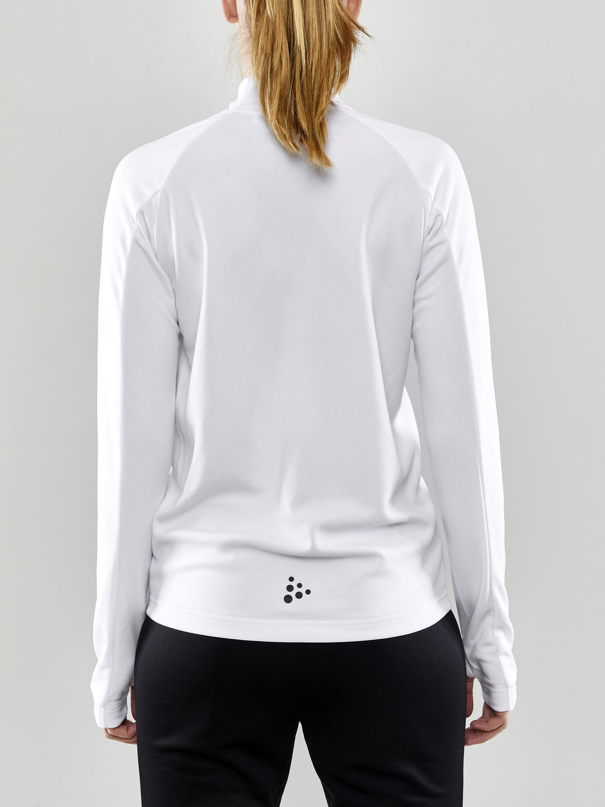 Craft Evolve Full Zip Damen in Weiss, Detailansicht