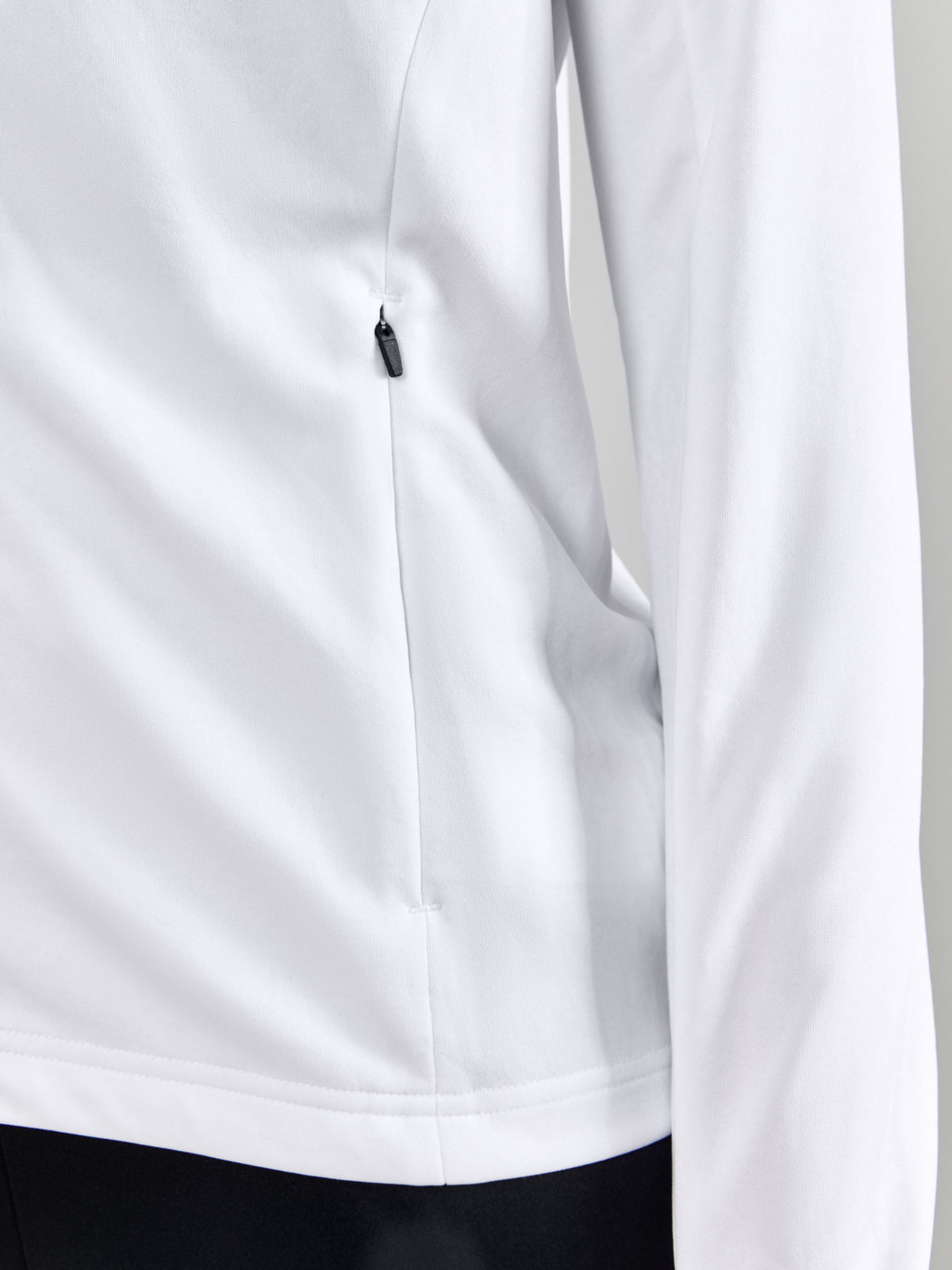 Craft Evolve Full Zip Damen in Weiss, Detailansicht